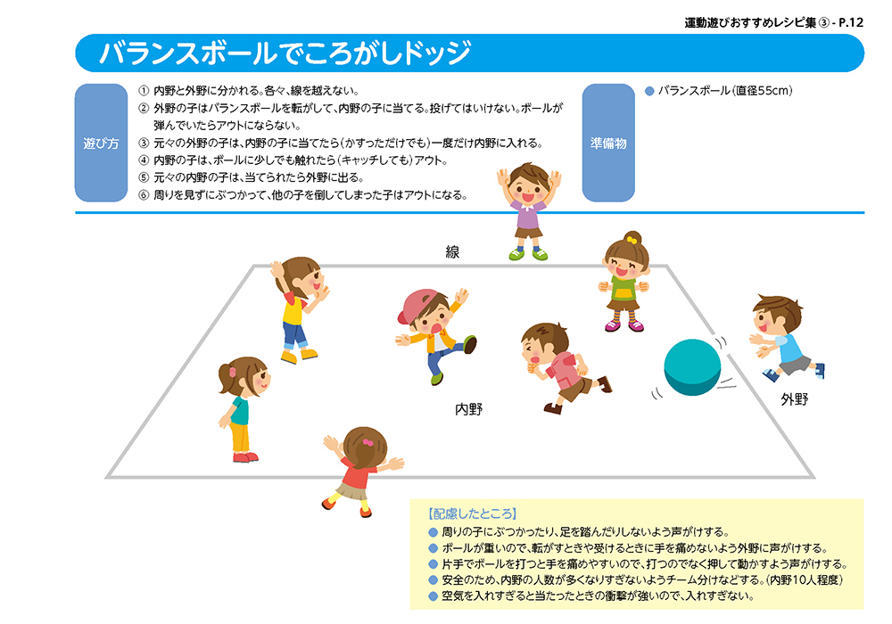 運動遊びレシピ集 運営について 仙台市の児童館 児童センター