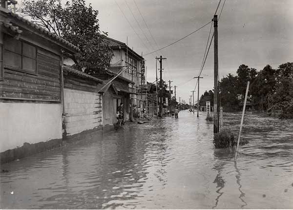 太子堂（笊川氾濫）