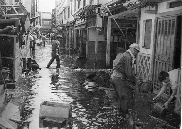 チリ地震津波（塩釜市）