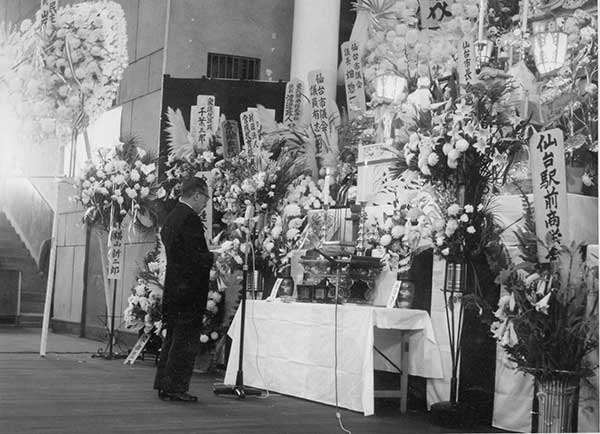 岡崎前市長の葬儀（昭35.5.4）