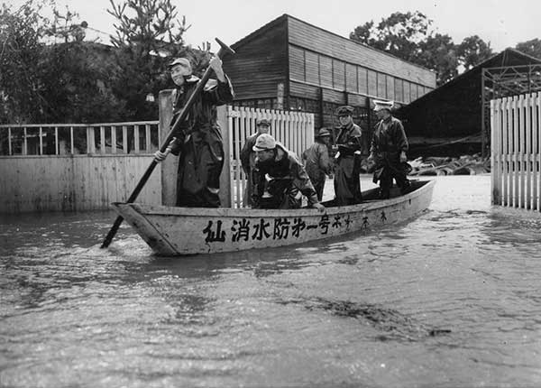 笊川氾濫（太子堂）